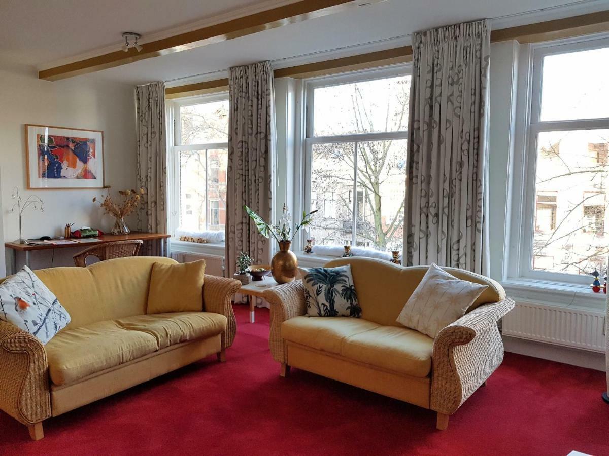 Large Historical Apartment & Canal Terrace Utrecht Exterior foto